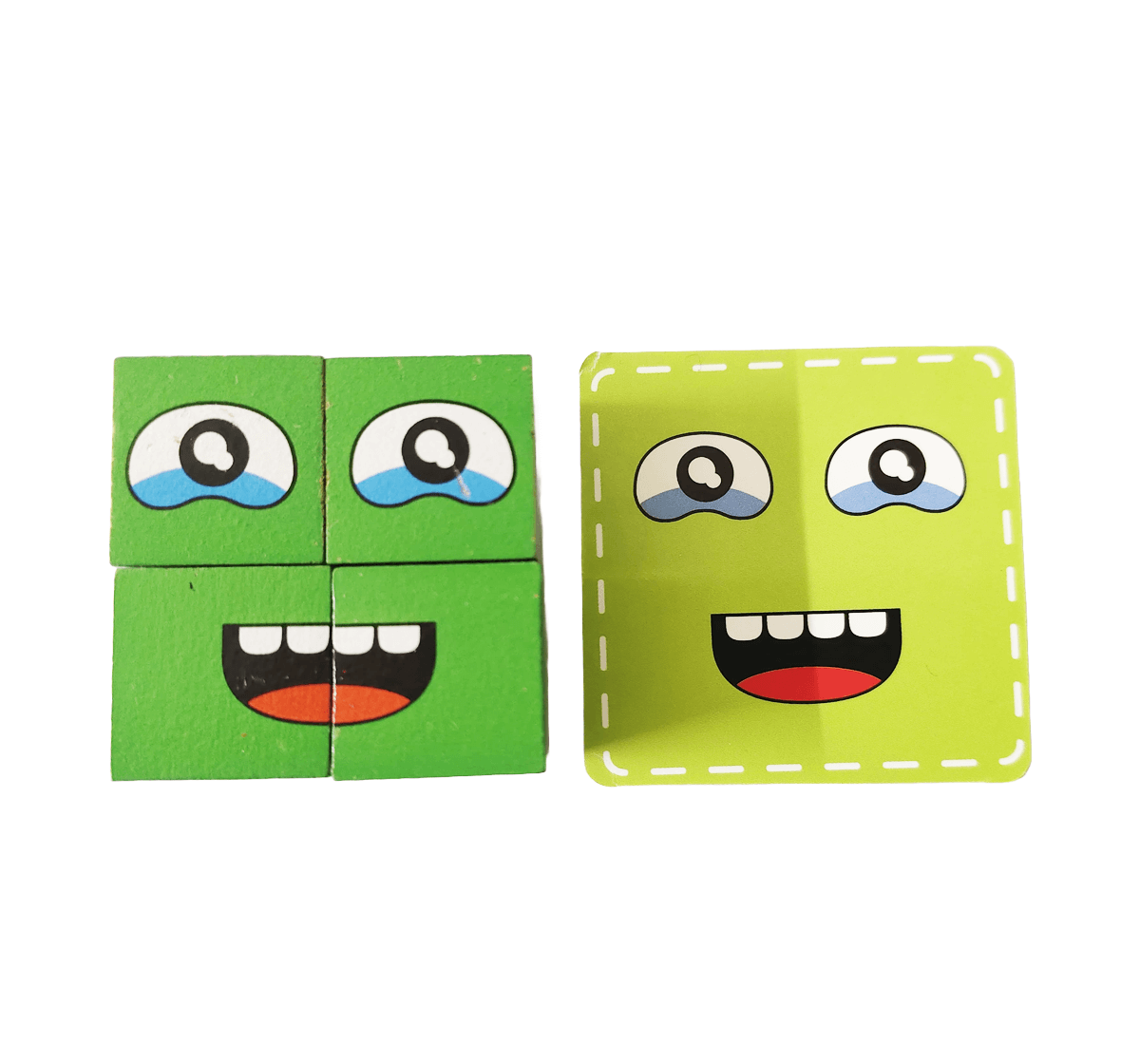 Crazy Face Puzzle