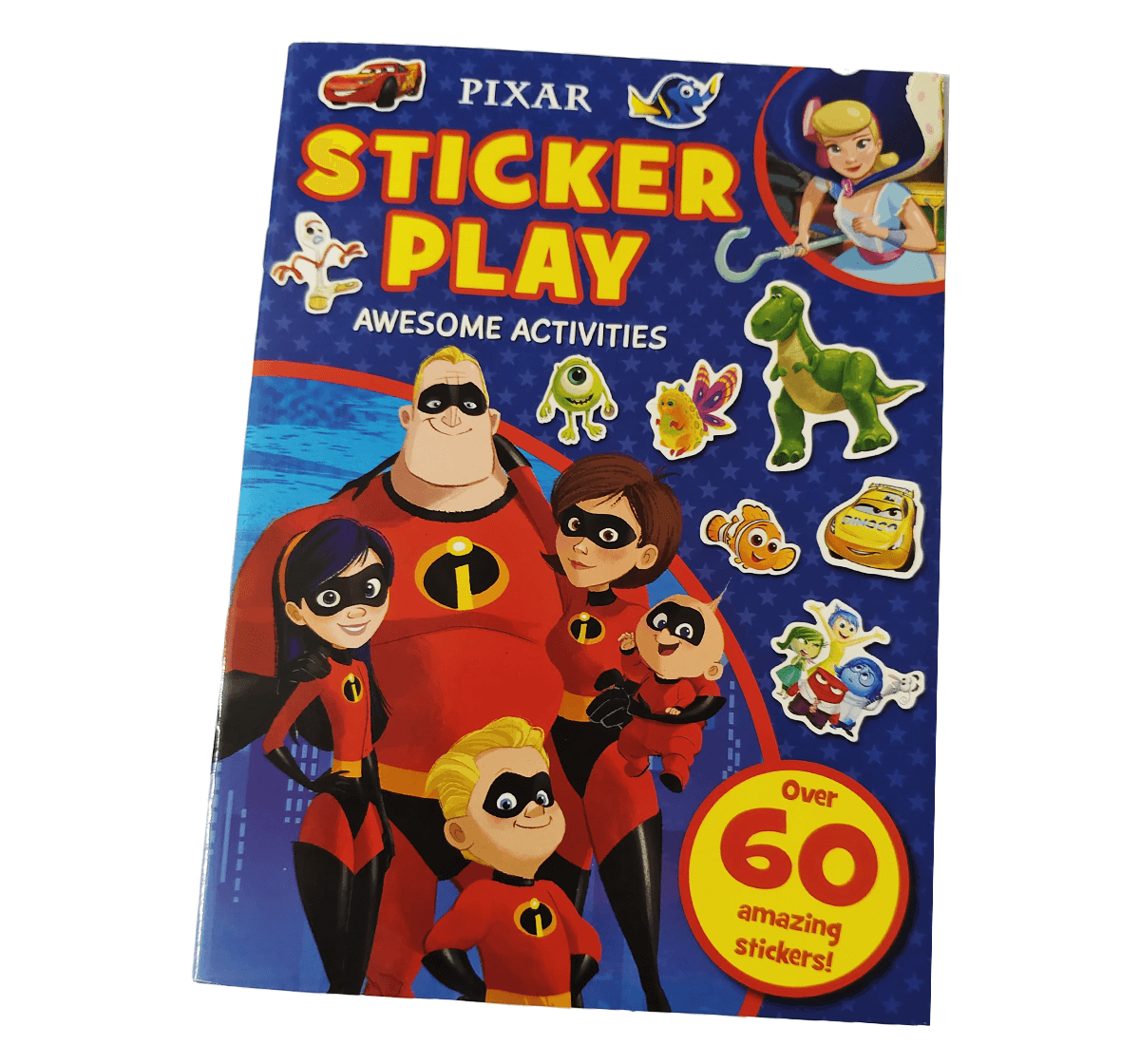 Pixar-60 Stickers Awesome Activities