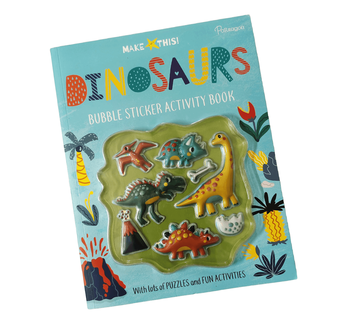 Dinosaurs Bubble Sticker Activity Book